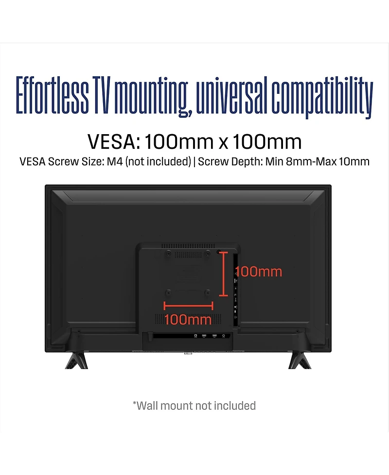 Westinghouse 32 Inch Tv with Dvd Player Built in, 720p Hd Led Small Flat Screen Non-Smart Television Dvd Combo with Hdmi, Usb, & Parental Controls, Mo
