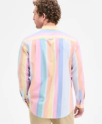 Club Room Men's Stripe Oxford Shirt, Exclusively at Macy's