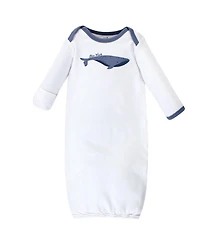 Touched by Nature Baby Boys Soft Natural Cotton Sleep Gowns