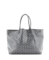 Pre-Owned Goyard Xxl Saint Louis Tote Coated Canvas