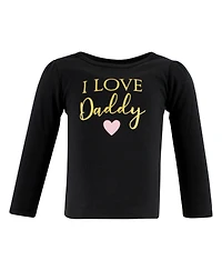 Hudson Baby Girls 3Pk Long Sleeve T-Shirts