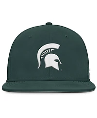 Nike Men's Green Michigan State Spartans On-Field Dugout True Performance Fitted Hat