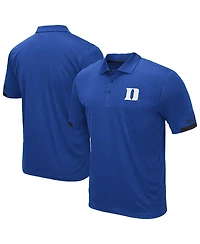 Colosseum Men's Royal Duke Blue Devils Santry Polo Shirt