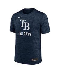Nike Men's Navy Tampa Bay Rays Authentic Collection Velocity Performance Practice T-Shirt