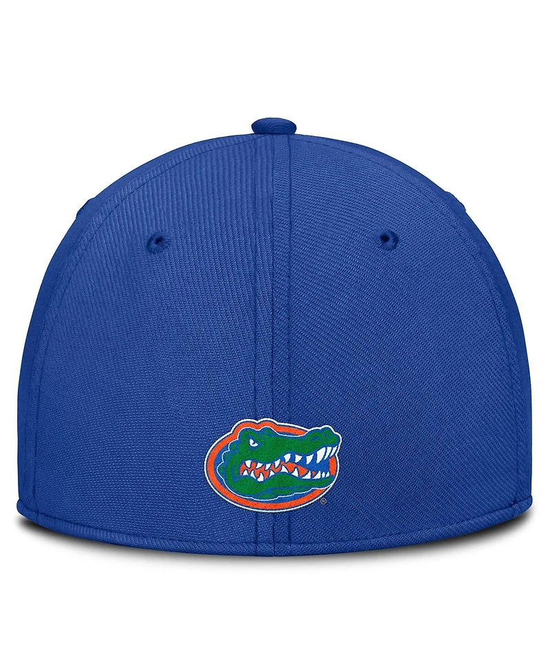 Nike Men's Royal Florida Gators 2025 Dugout Coaches Rise Swoosh Performance Flex Hat