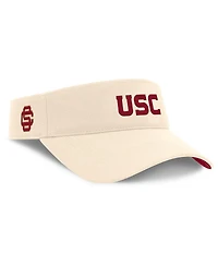 Nike Men's Natural Usc Trojans Primetime Ace Adjustable Visor Hat