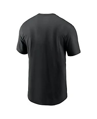 Nike Men's Black Georgia Bulldogs Basketball Icon T-Shirt