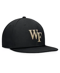 Top of the World Men's Black Wake Forest Demon Deacons Fundamental Snapback Hat