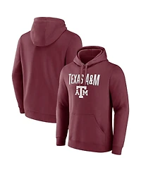 Fanatics Men's Maroon Texas A&M Aggies Team Lockup Pullover Hoodie