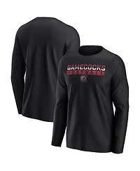 Fanatics Men's Black South Carolina Gamecocks Weekend Favorite Raglan Long Sleeve T-Shirt