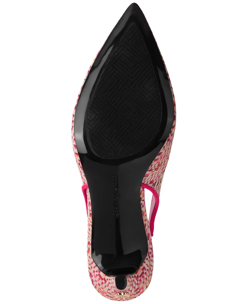 Karl Lagerfeld Paris Women's Rosalyn Slingback Pumps