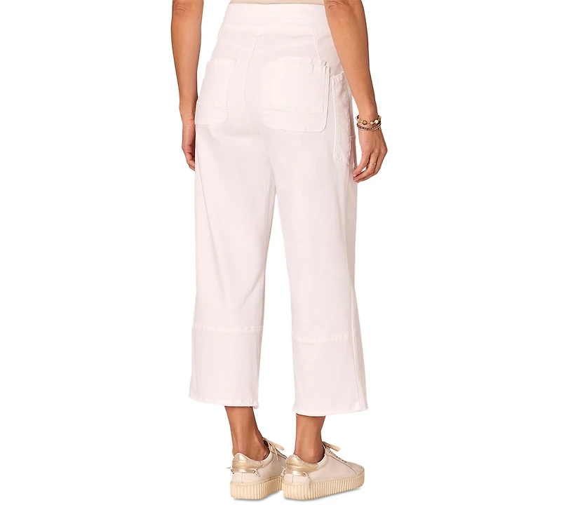 Democracy Petite "Ab"solution Skyrise Glider Cropped Pants