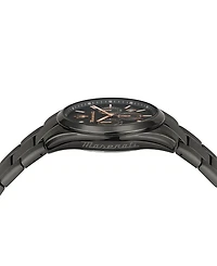 Maserati Men's Multifunction Gray Metal Band Watch, 43mm