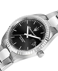 Maserati Men's Date Stainless Steel Metal Band Watch
