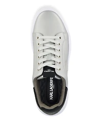 Karl Lagerfeld Paris Men's Embroidered Head Profile Sneakers