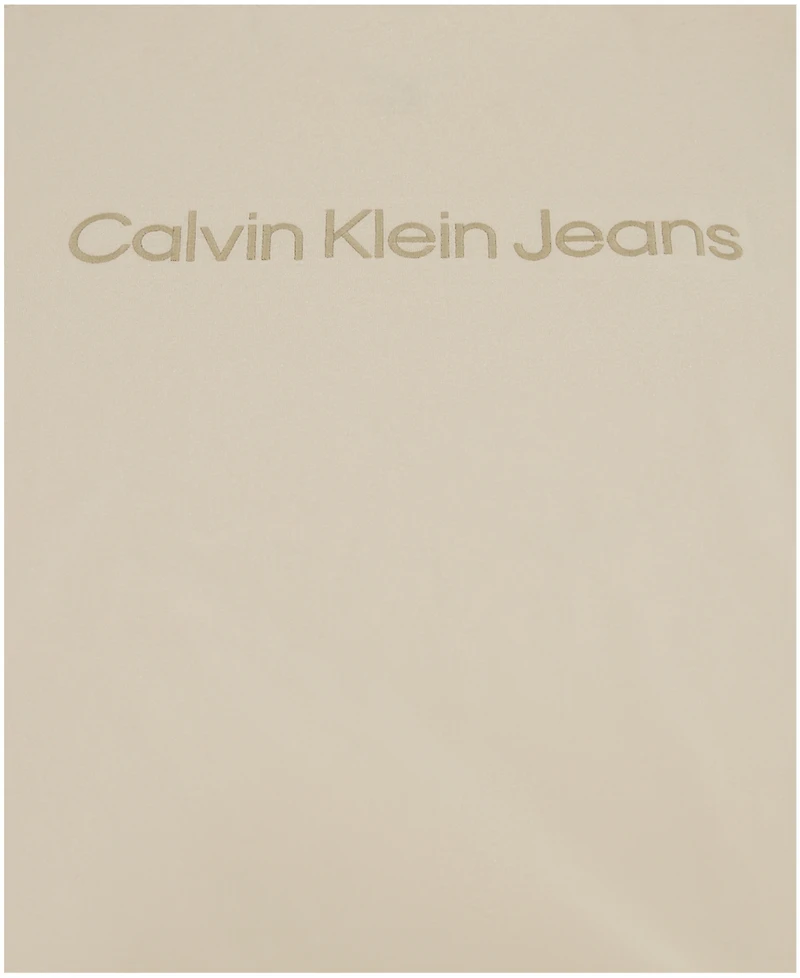 Calvin Klein Big Boys Emblem Logo Short Sleeve T-Shirt