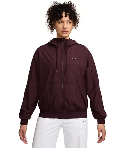 Nike Women's Sportswear Classic Zip-Front Hooded Jacket