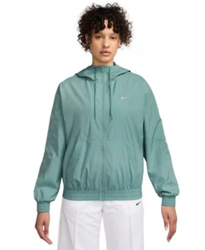 Nike Womens Sportswear Classic Zip Front Hooded Jacket