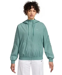 Nike Womens Sportswear Classic Zip Front Hooded Jacket