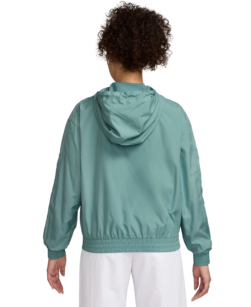 Nike Women's Sportswear Classic Zip-Front Hooded Jacket