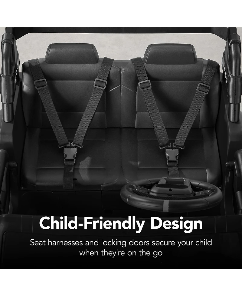 Best Choice Products Kids 24V 2-Seater Electric Ride-On Car Truck w/ Parent Control, Bluetooth