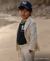 Polo Ralph Lauren Toddler and Little Boys Yankees Jersey T-Shirt
