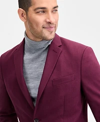 Kenneth Cole Reaction Men's Slim-Fit Techni-Cole Solid Weave Sport Coat