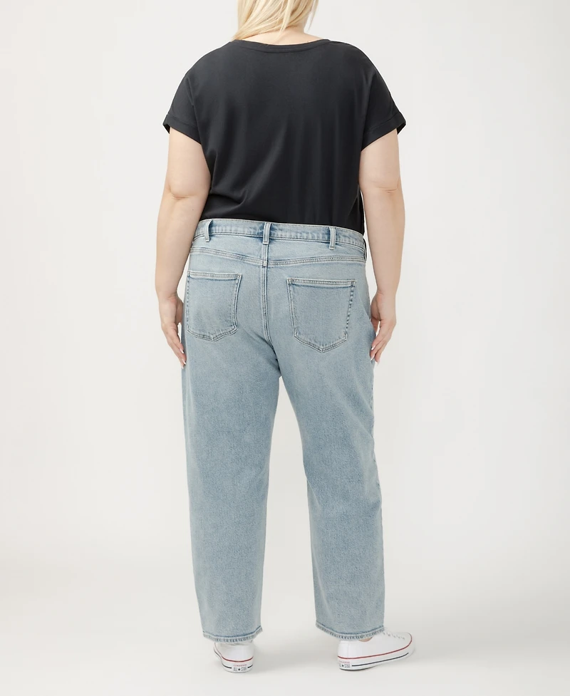 Silver Jeans Co. Plus 90s High Rise Relaxed