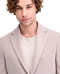Michael Kors Men's Classic-Fit Stretch Oatmeal Knit Sport Coat