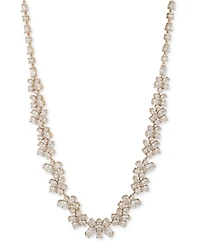 Givenchy Gold-Tone Cubic Zirconia Collar Necklace, 16" + 3" extender