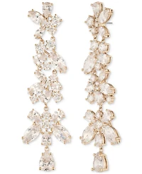 Givenchy Gold-Tone Cubic Zirconia Statement Earrings