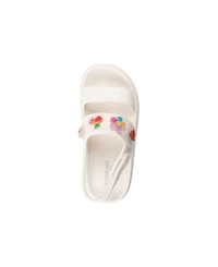Bebe Little Girls Cute and Comfortable Summer with Charms Sandals