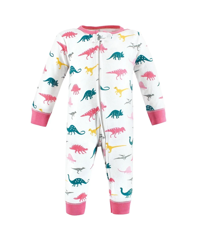 Hudson Baby Baby Girls Hudson Cotton Preemie Sleep and Play