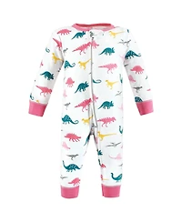Hudson Baby Baby Girls Hudson Cotton Preemie Sleep and Play