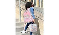 Packed Party Flower Shop Confetti Lunch Bag Cute Small Soft Insulated Lunchbox for Kids School Lunch Box Cooler Can Carry a Water Bottle, Ice Packs fo