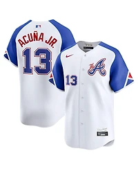 Nike Men's Ronald Acuna Jr. White Atlanta Braves City Connect Limited Player Jersey