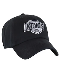 '47 Brand Men's Black Los Angeles Kings Core Logo Clean Up Adjustable Hat