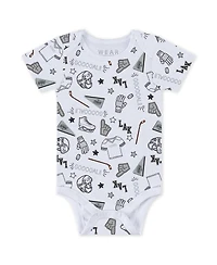 Wear by Erin Andrews Baby Boys and Girls 3-Piece Los Angeles Kings Turn Me Around Bodysuits Pants Set