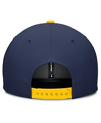 Nike Men's Navy/Gold Milwaukee Brewers Pro Performance Snapback Hat