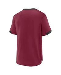 Fanatics Men's Red Atlanta United Fc Stoppage Time Striker T-Shirt