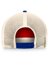 Fanatics Men's Red/Blue Washington Capitals Heritage Vintage Trucker Adjustable Hat