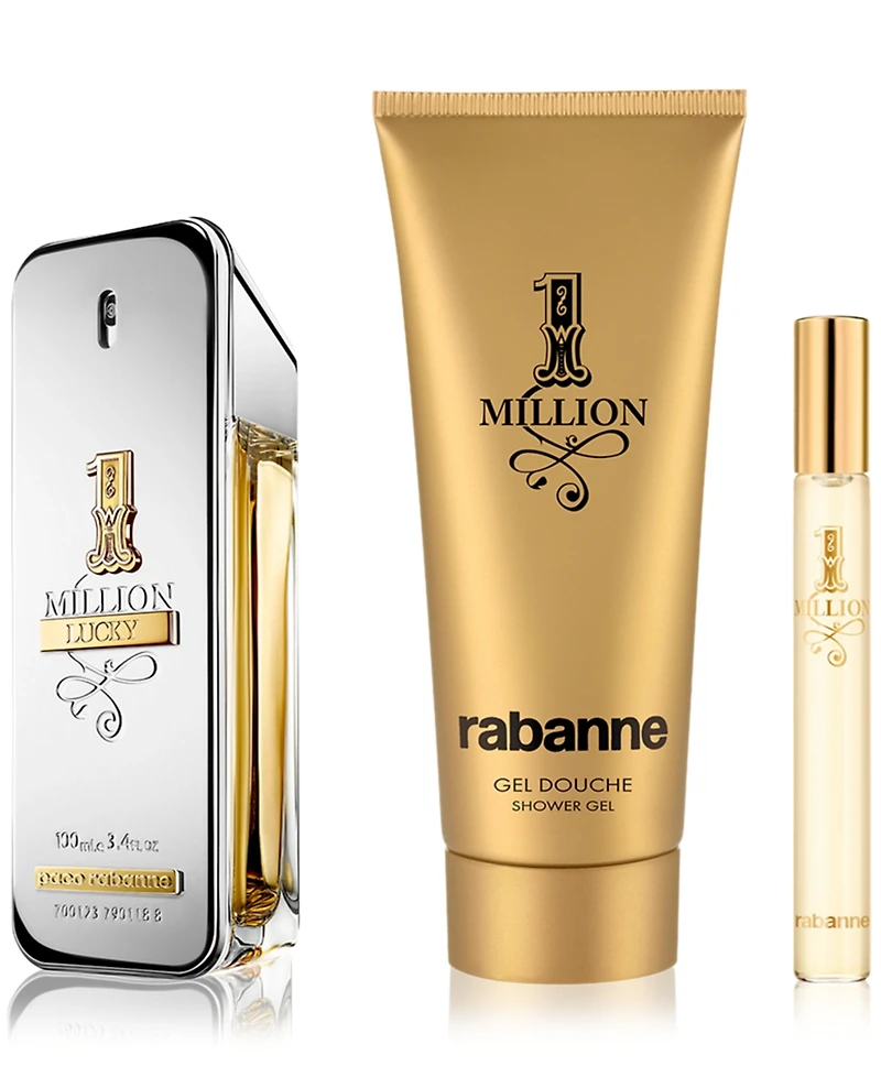 Men's 3-Pc. 1 Million Lucky Eau de Toilette Gift Set