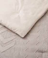 Unikome All Season Textured Jacquard Down Alternative Comforter