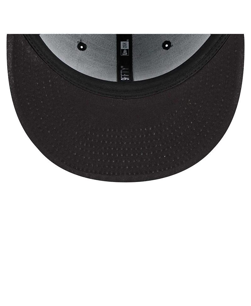 New Era Men's Black Boston Celtics Logo 18x Champs 9FIFTY Snapback Hat