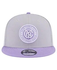 New Era Men's Gray New York City Fc Color Pack Two-Tone 9FIFTY Snapback Hat