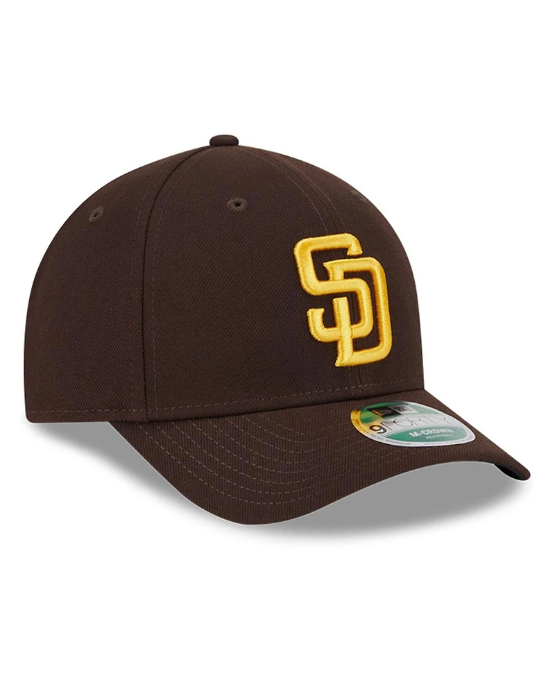 New Era Men's Brown San Diego Padres Player Replica 9FORTY Adjustable Hat