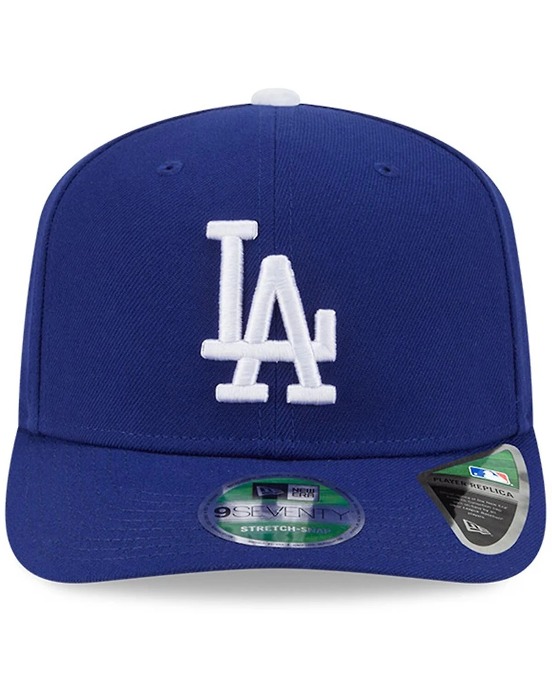 New Era Men's Royal Los Angeles Dodgers Player Replica 9SEVENTY Adjustable Hat