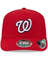 New Era Men's Red Washington Nationals Player Replica 9SEVENTY Adjustable Hat