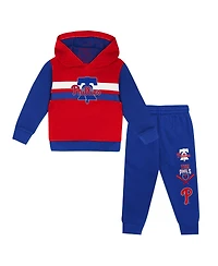 Outerstuff Toddler 2-PieceGray/Navy New York Yankees Wind Up Pullover Hoodie and Sweatpants Set