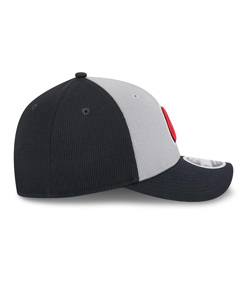 New Era Men's Navy/ Atlanta Braves 2025 Batting Practice 9FORTY M-Crown Adjustable Hat